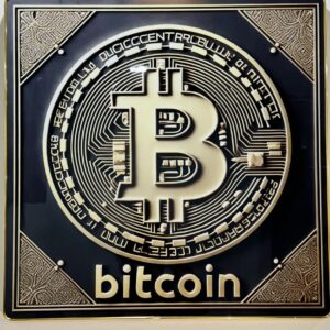 Home Dogecoin/Bitcoin Cryptocurrency Wall Art/Scenery/Home decor