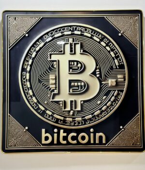 Bitcoin Cryptocurrency Wall Art/Scenery/Home decor