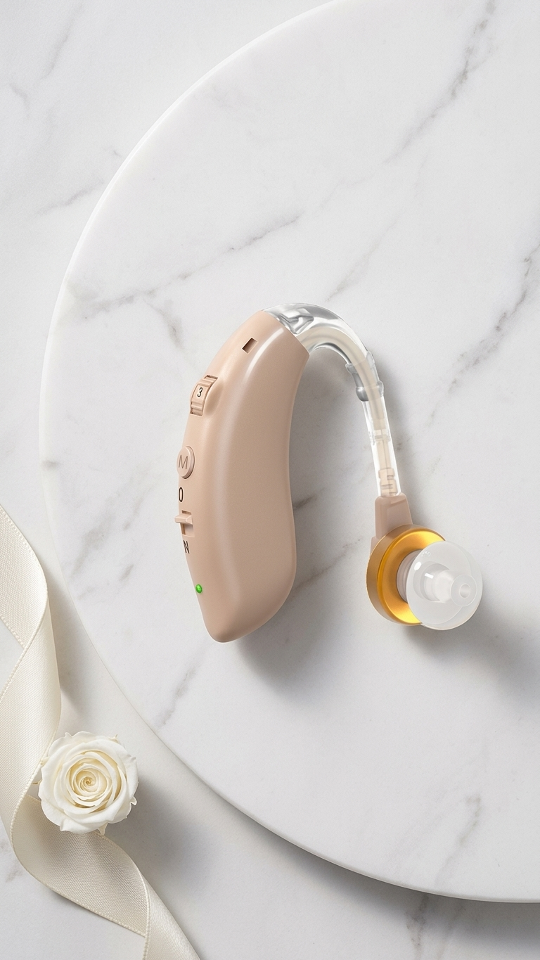 Rechargeable Hearing Aid β Digital Sound Amplifier with Charging Base πβ¨ - Image 2