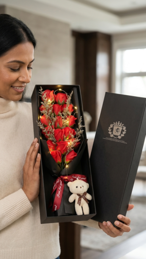 โจ Luxury Forever Rose Box โ Elegant Gift ๐น๐