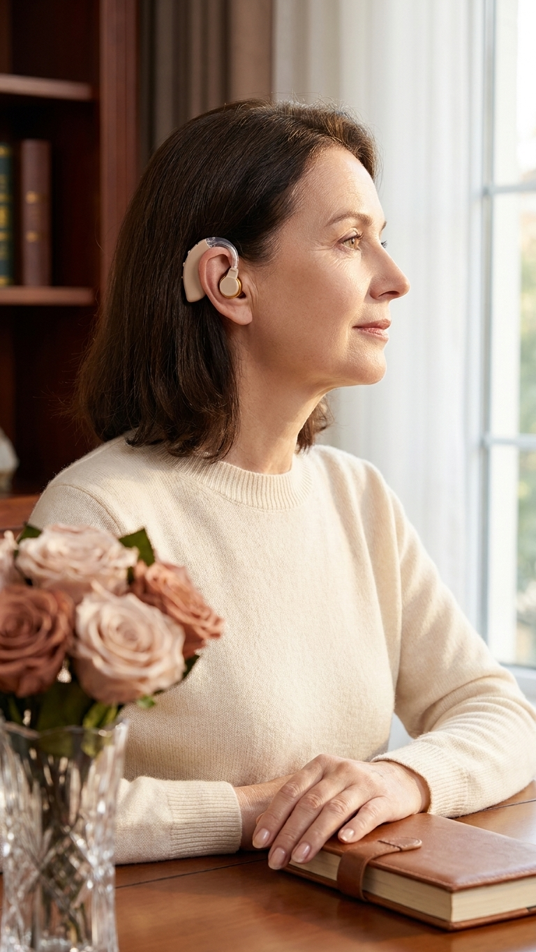 Rechargeable Hearing Aid β Digital Sound Amplifier with Charging Base πβ¨ - Image 3
