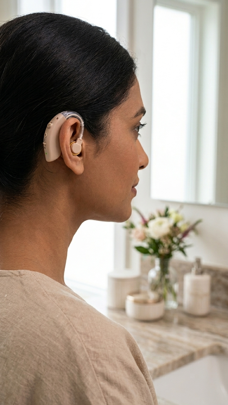 Rechargeable Hearing Aid β Digital Sound Amplifier with Charging Base πβ¨ - Image 4