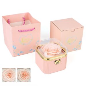 💎 preserved rose gift box with bag – elegant keepsake 🎁🌹✨