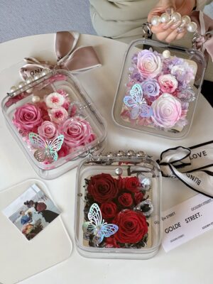 💎 luxury preserved rose gift box – elegant floral keepsake 🎁🌹✨