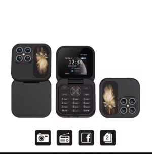 📱✨ Mini Flip Phone – Compact, Stylish & Easy to Carry ✨📱