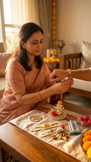 β¨ Traditional Blessings Rakhi Hamper β¨